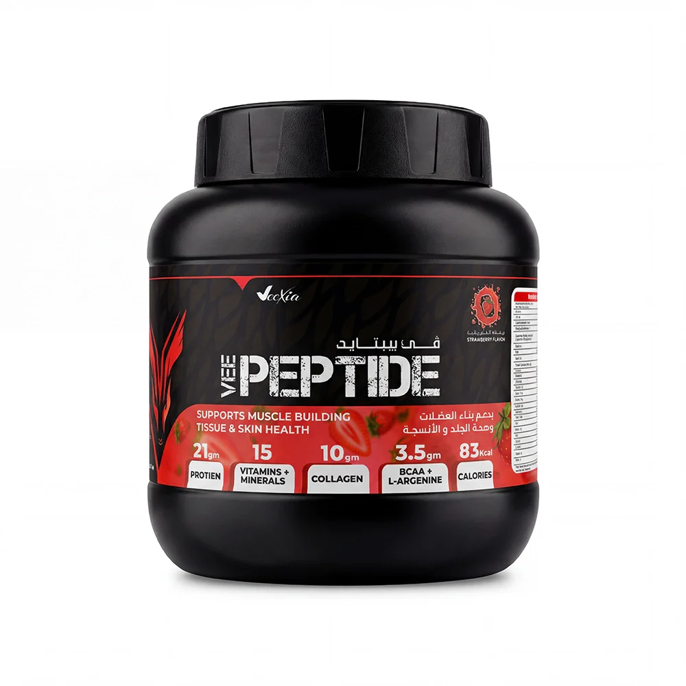 Vee Peptide whey protein Concentrate Powder , High-Quality Protein Support , Vanilla, chocolate and strawberry flavor buy 1 get 1 free - Image 4